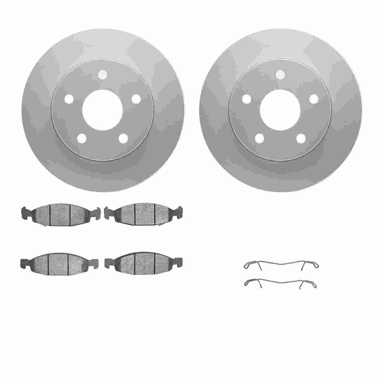 Dynamic Friction Company Disc Brake Kit 4312-42005