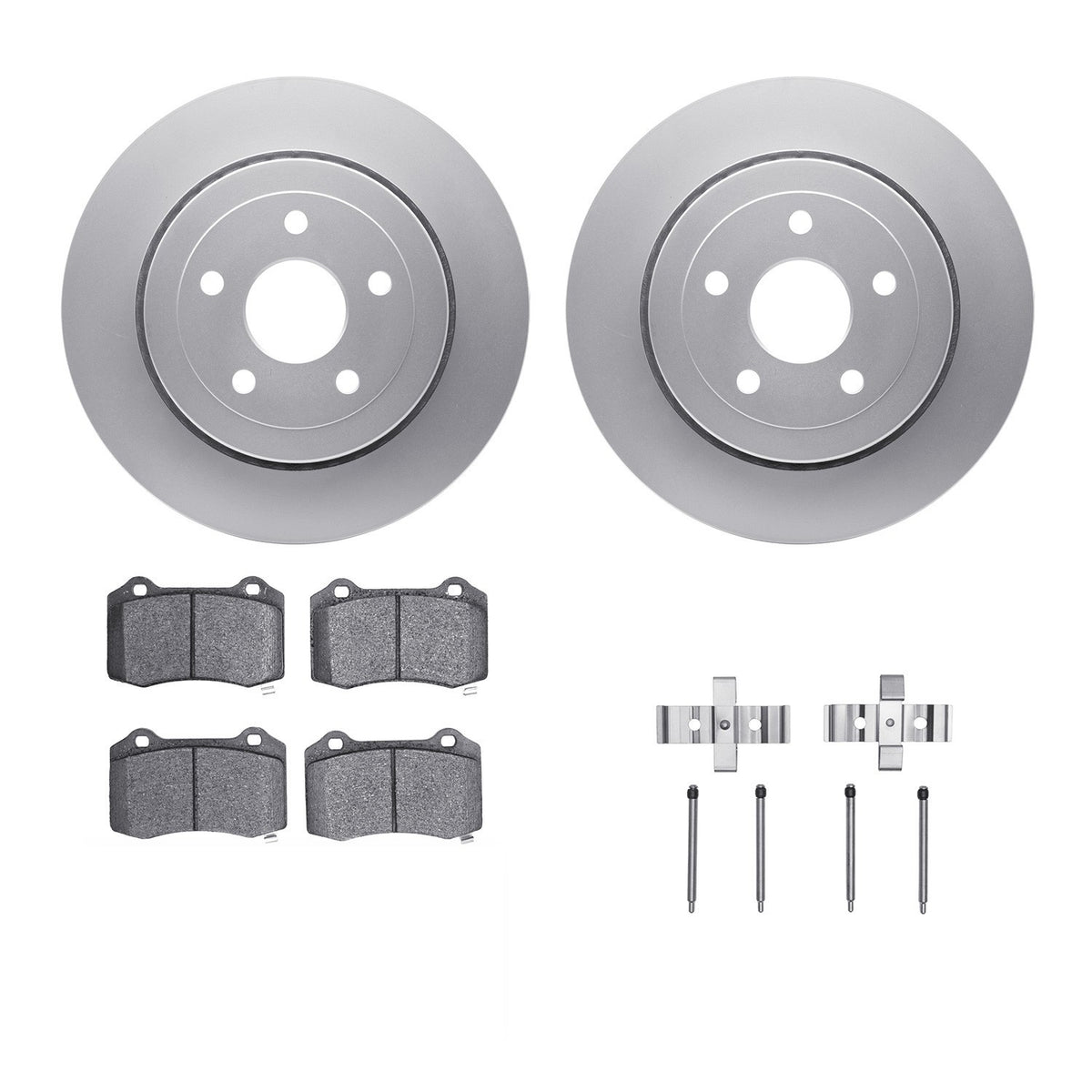 Dynamic Friction Company Disc Brake Kit 4312-42010