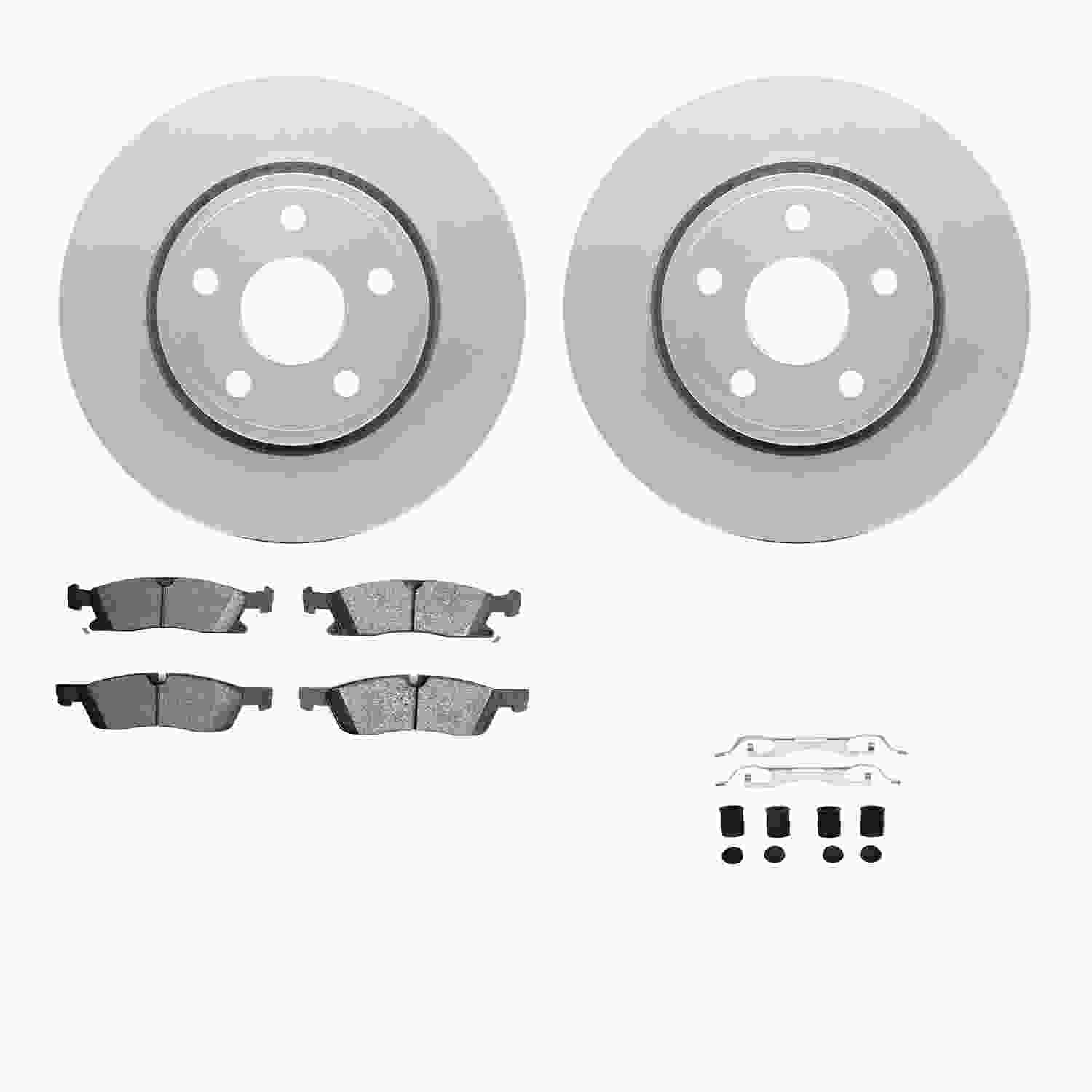 Dynamic Friction Company Disc Brake Kit 4312-42036