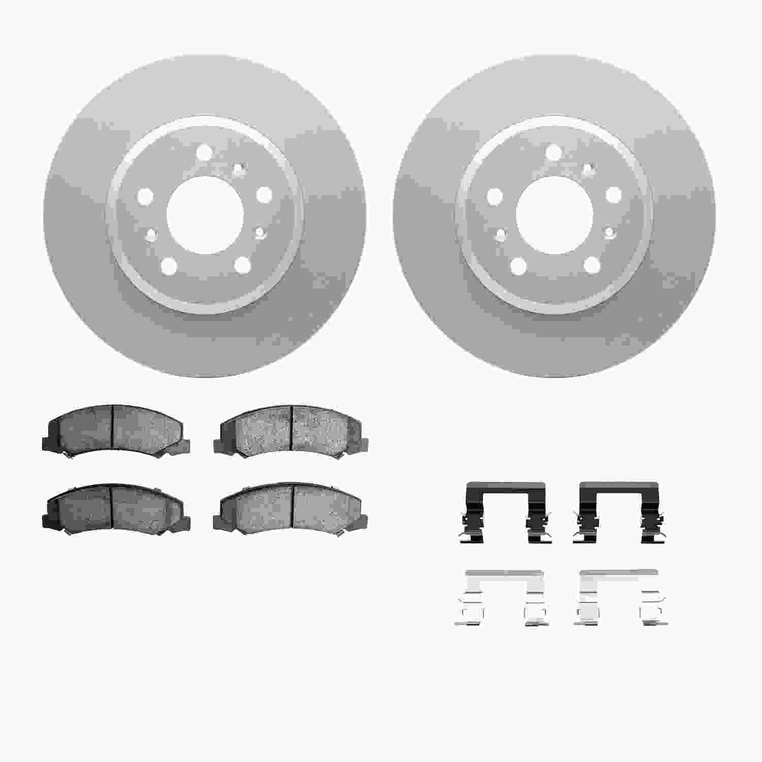 Dynamic Friction Company Disc Brake Kit 4312-45015