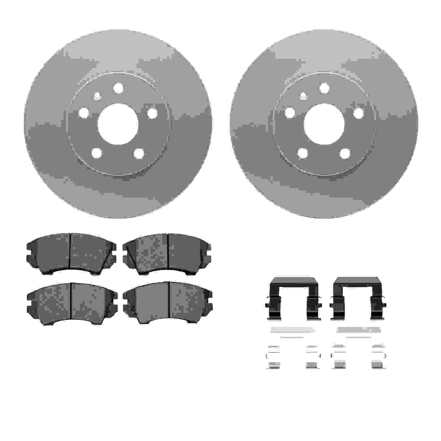 Dynamic Friction Company Disc Brake Kit 4312-45017