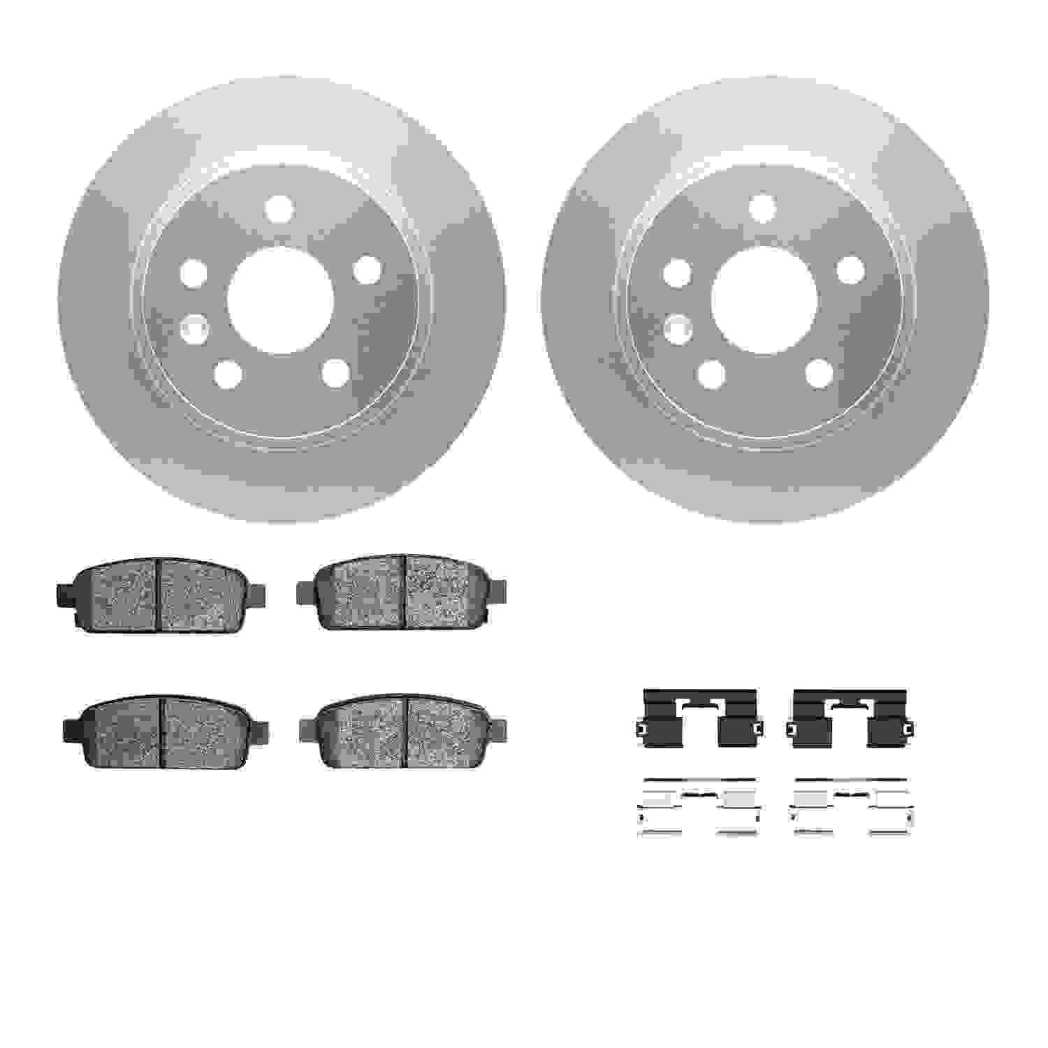 Dynamic Friction Company Disc Brake Kit 4312-45021