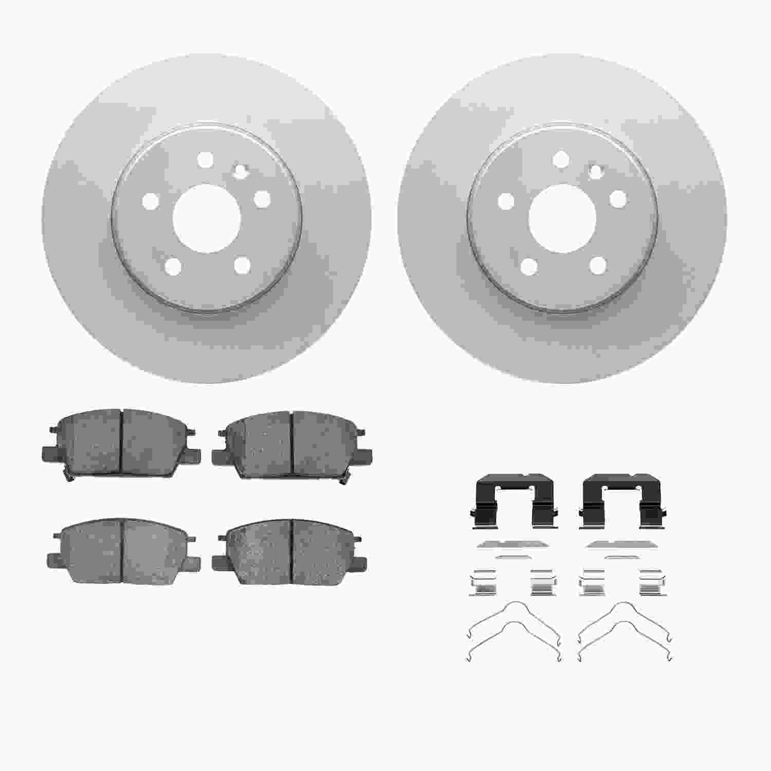 Dynamic Friction Company Disc Brake Kit 4312-45024