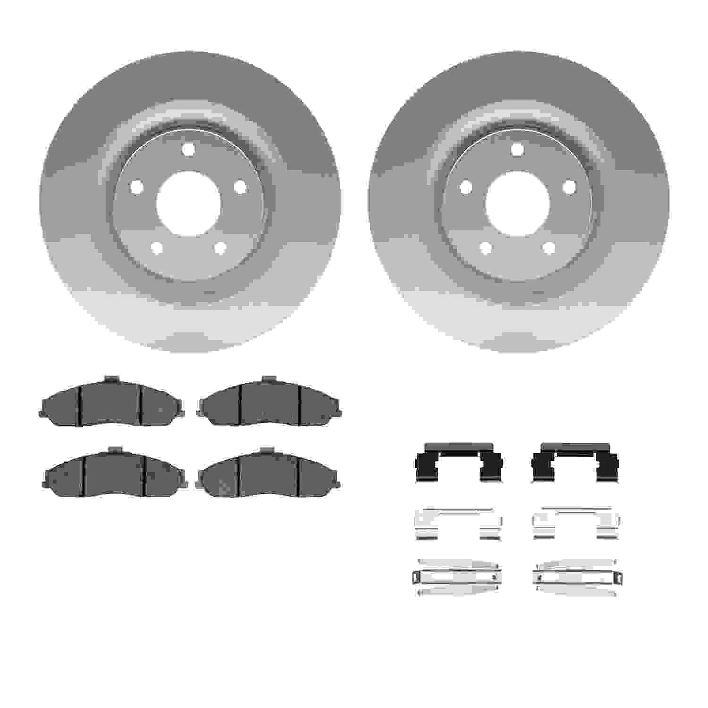 Dynamic Friction Company Disc Brake Kit 4312-46004