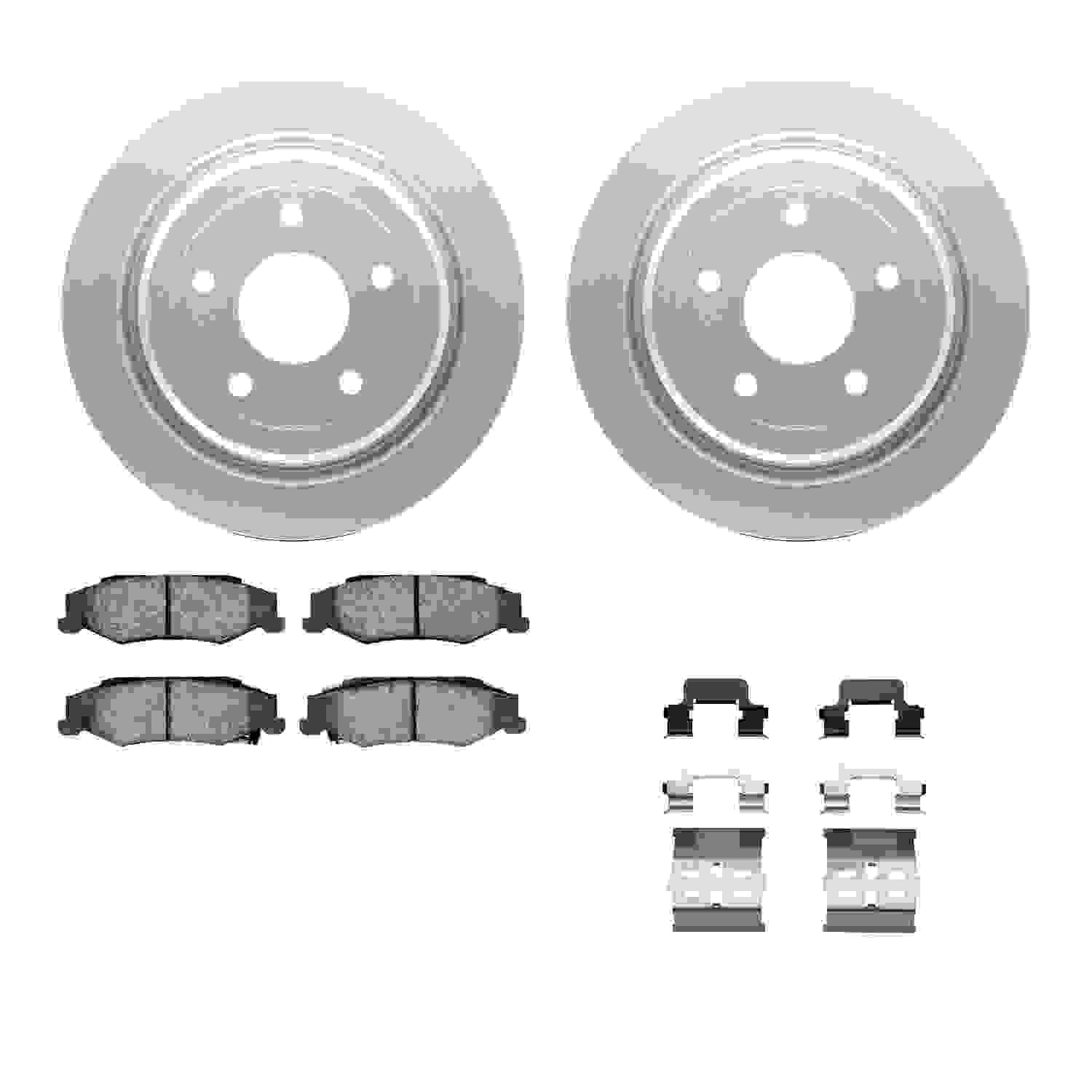 Dynamic Friction Company Disc Brake Kit 4312-46008