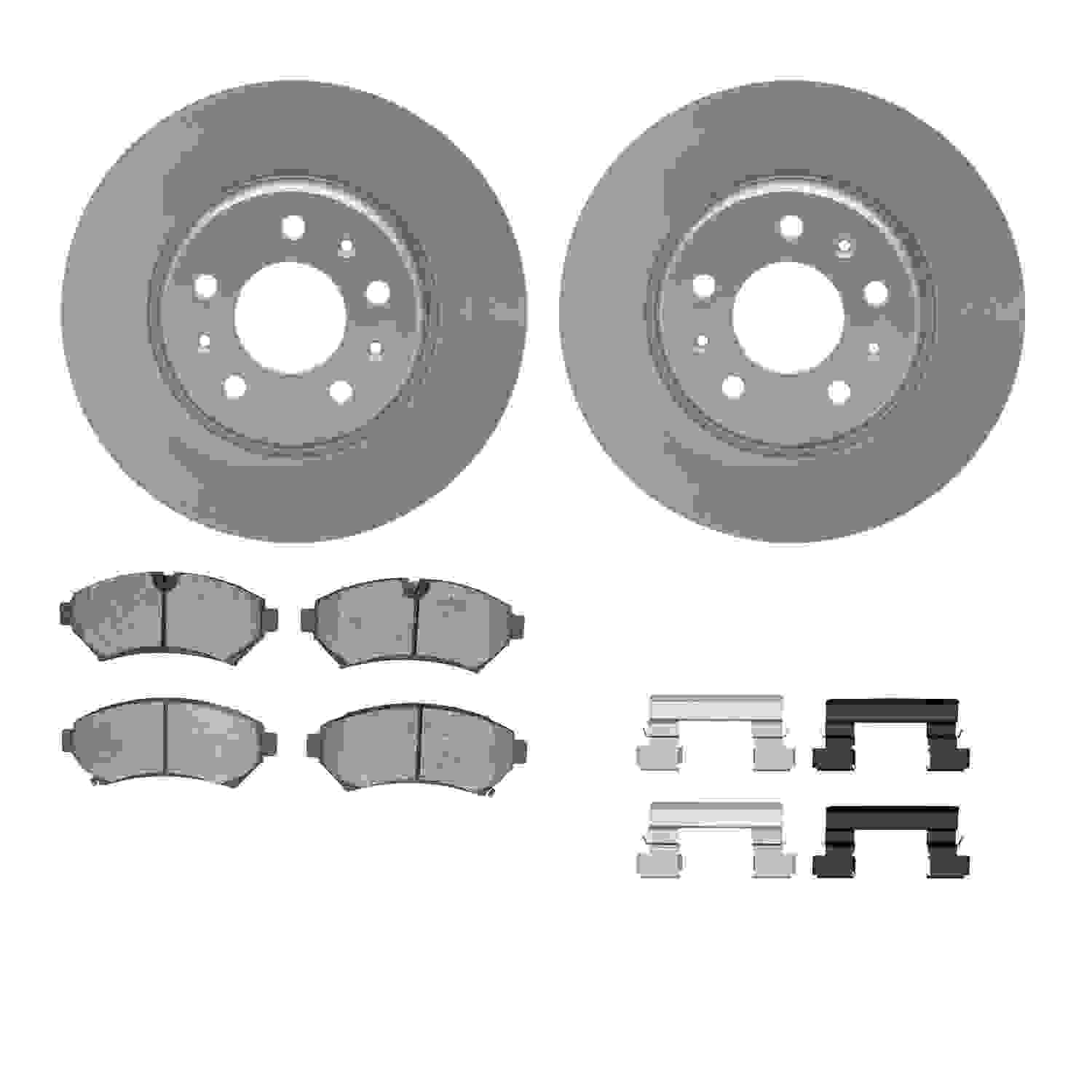 Dynamic Friction Company Disc Brake Kit 4312-46010