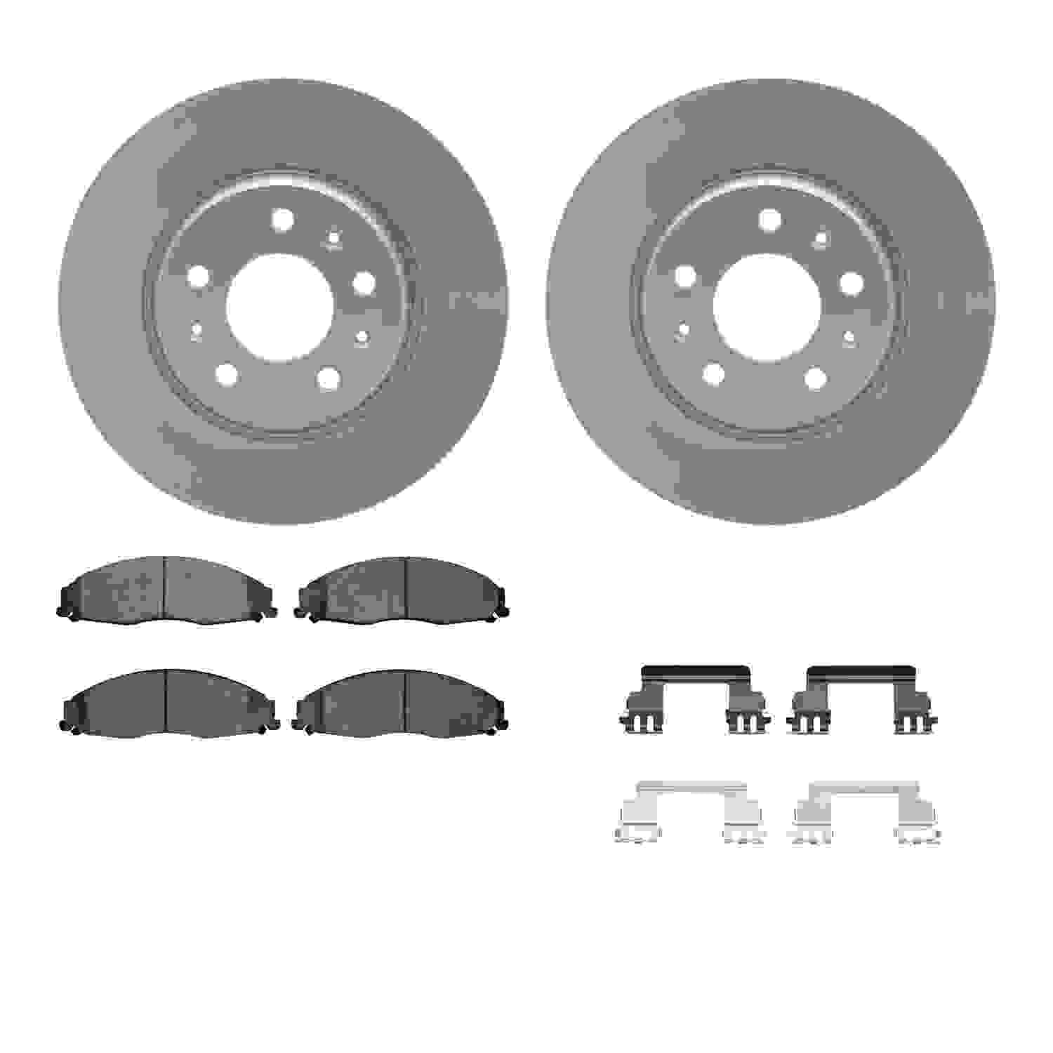 Dynamic Friction Company Disc Brake Kit 4312-46013