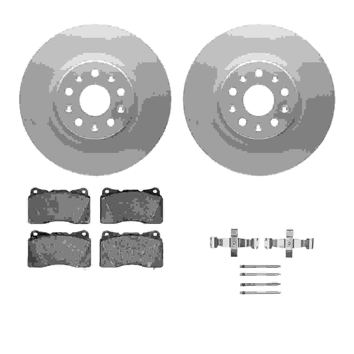 Dynamic Friction Company Disc Brake Kit 4312-46016