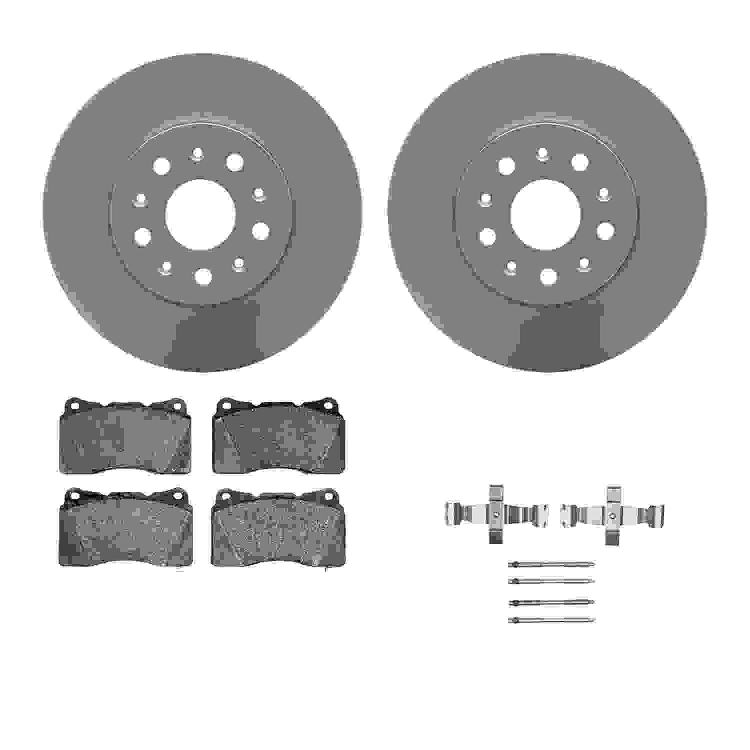 Dynamic Friction Company Disc Brake Kit 4312-46017