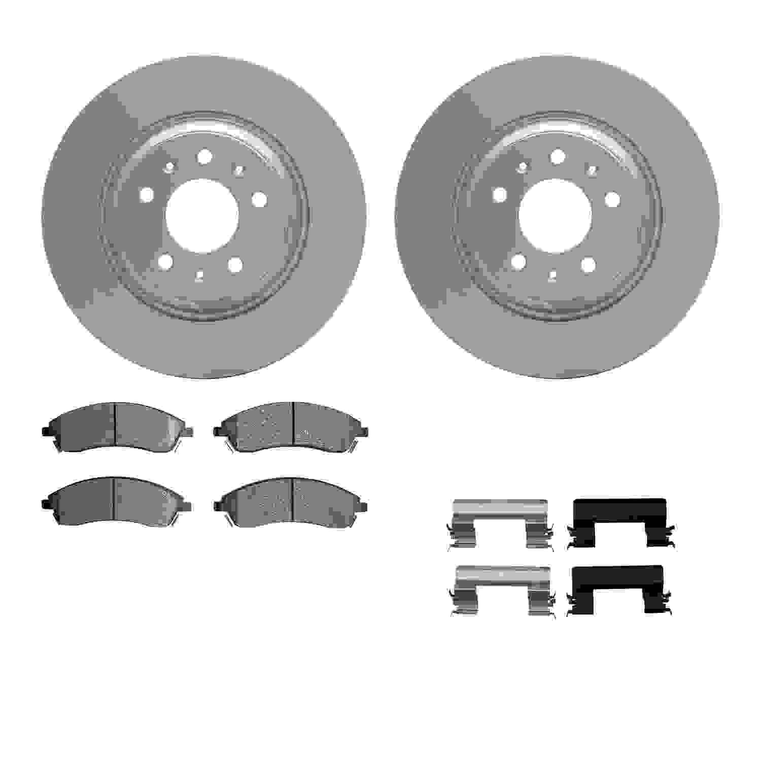 Dynamic Friction Company Disc Brake Kit 4312-46022