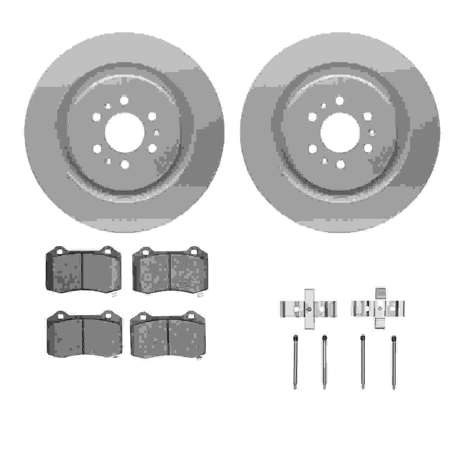 Dynamic Friction Company Disc Brake Kit 4312-46026