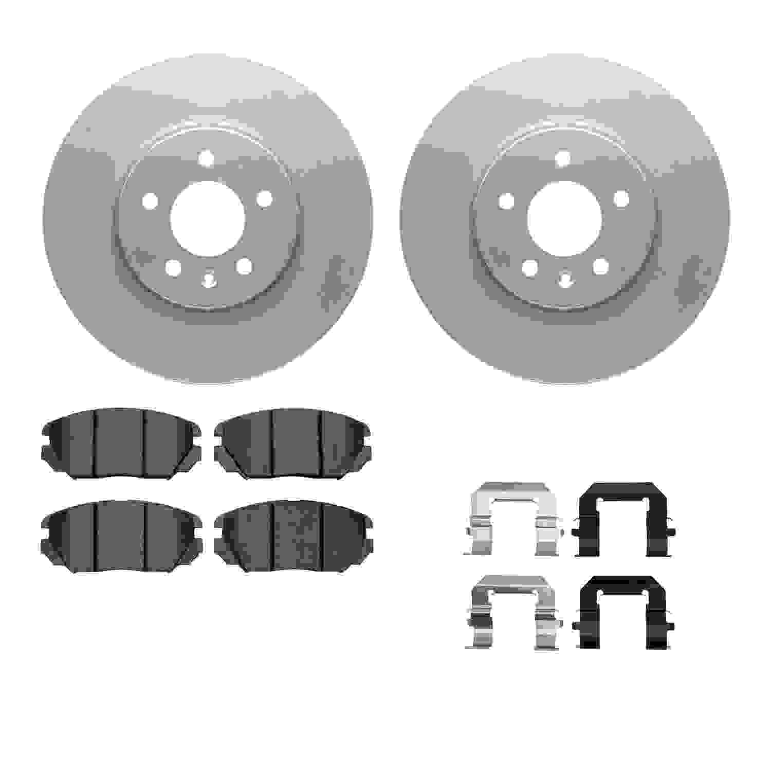 Dynamic Friction Company Disc Brake Kit 4312-46027