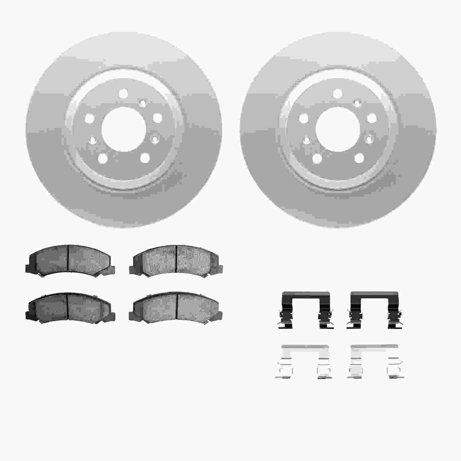 Dynamic Friction Company Disc Brake Kit 4312-46028