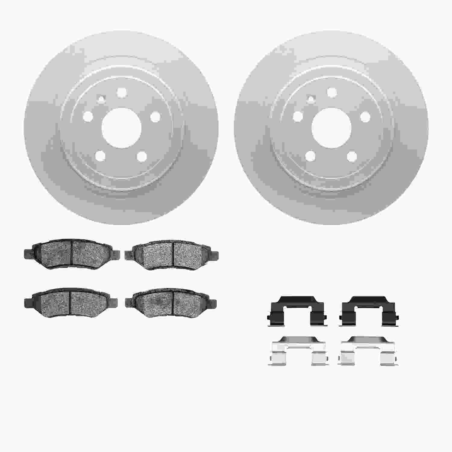 Dynamic Friction Company Disc Brake Kit 4312-46033