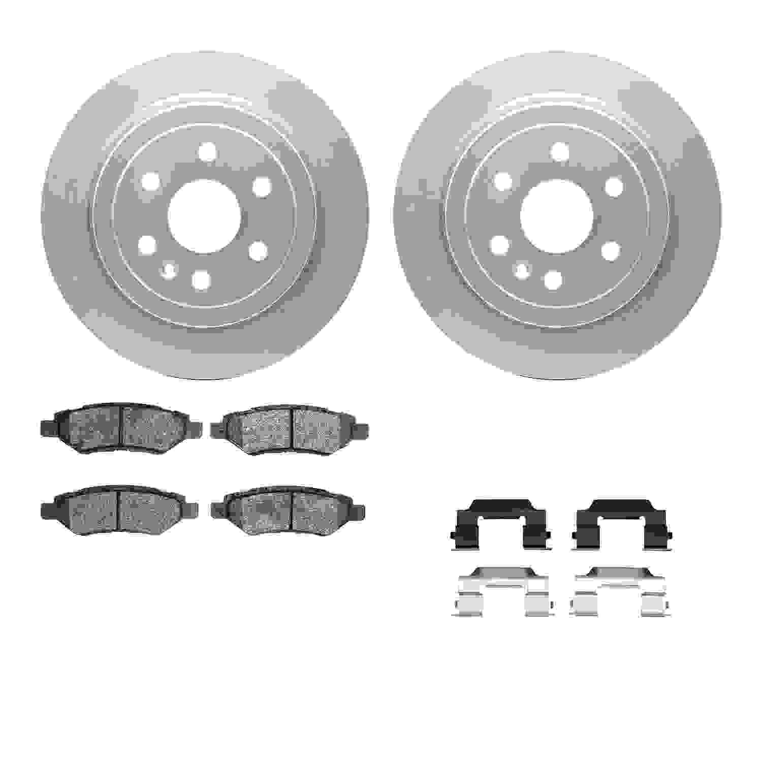 Dynamic Friction Company Disc Brake Kit 4312-46034