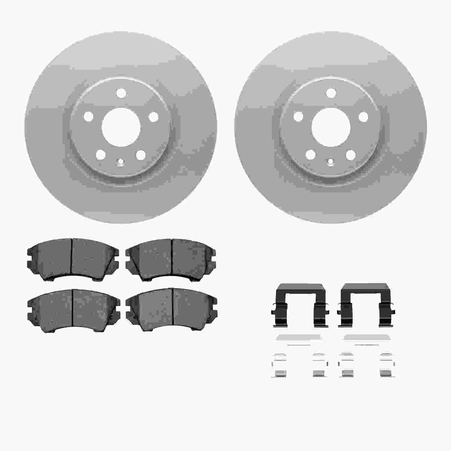 Dynamic Friction Company Disc Brake Kit 4312-46035