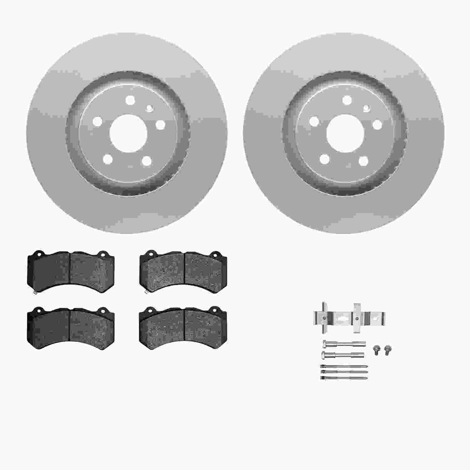 Dynamic Friction Company Disc Brake Kit 4312-46036