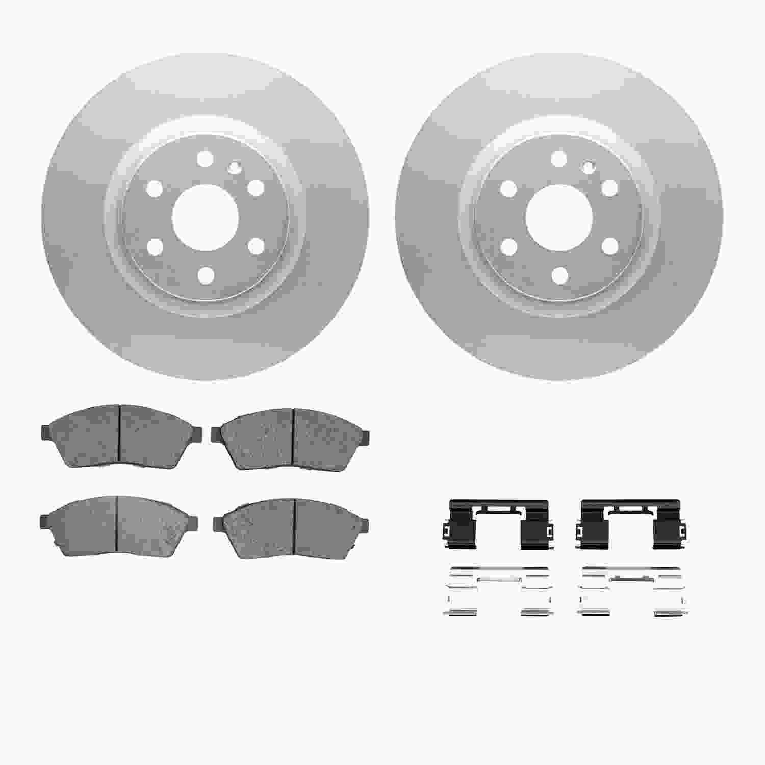 Dynamic Friction Company Disc Brake Kit 4312-46038