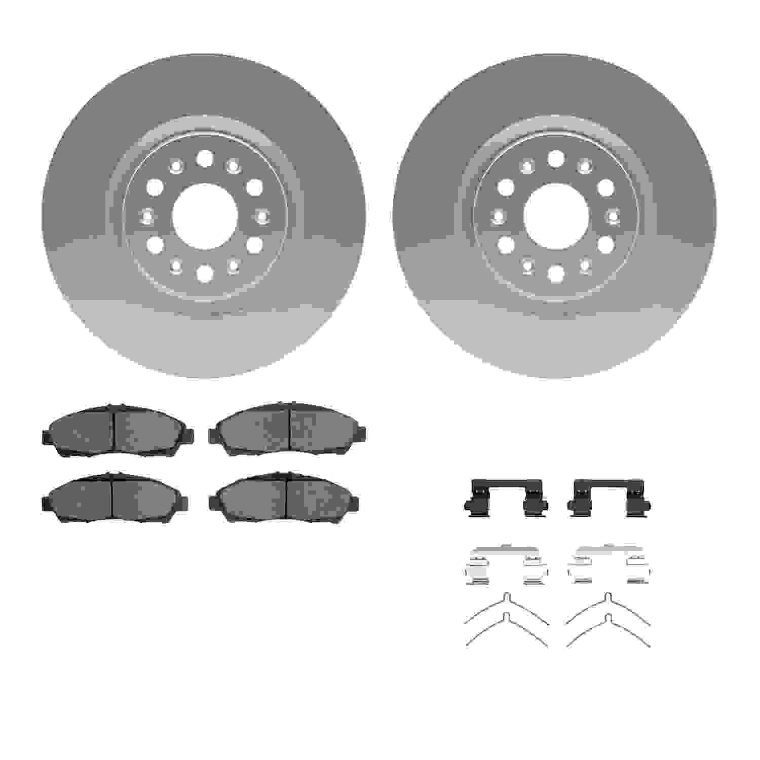 Dynamic Friction Company Disc Brake Kit 4312-46045