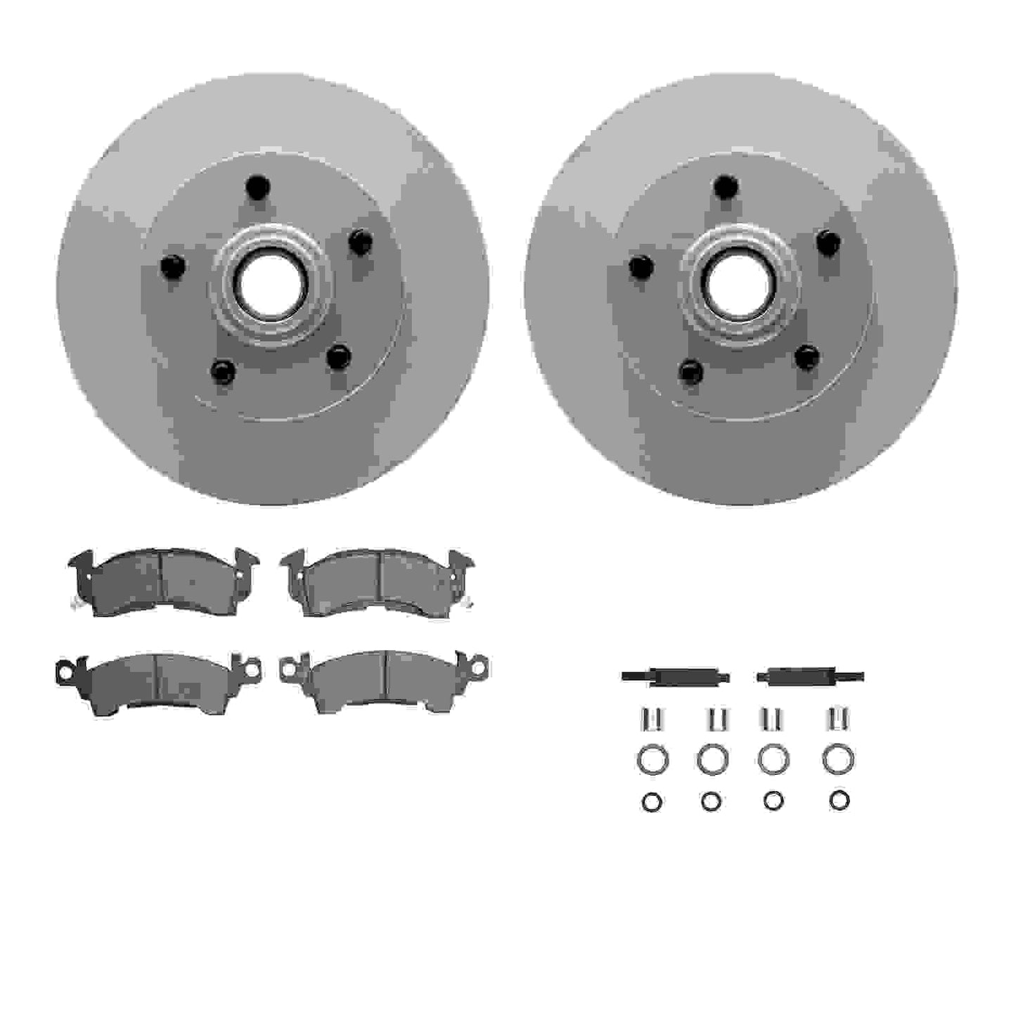 Dynamic Friction Company Disc Brake Kit 4312-47004