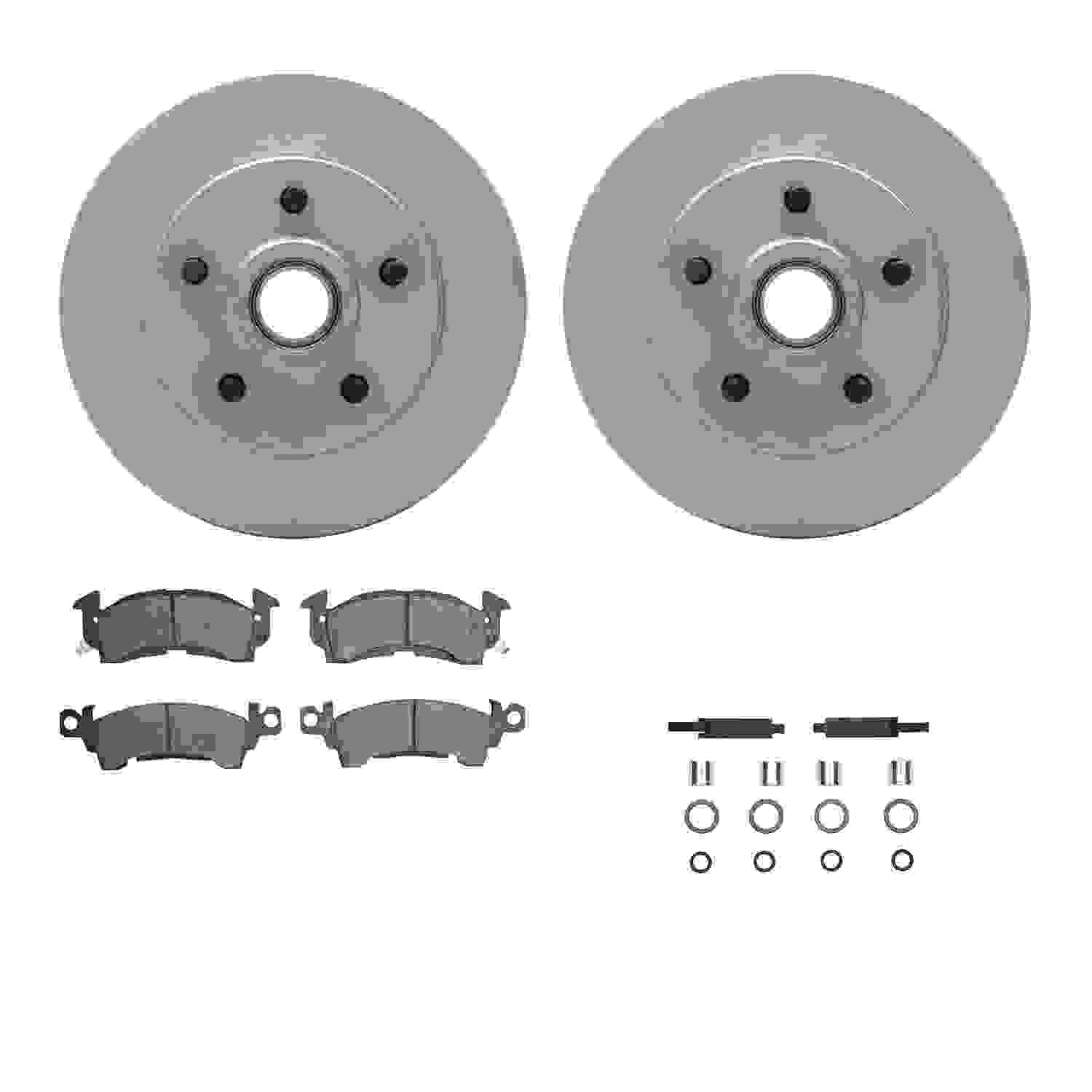 Dynamic Friction Company Disc Brake Kit 4312-47005