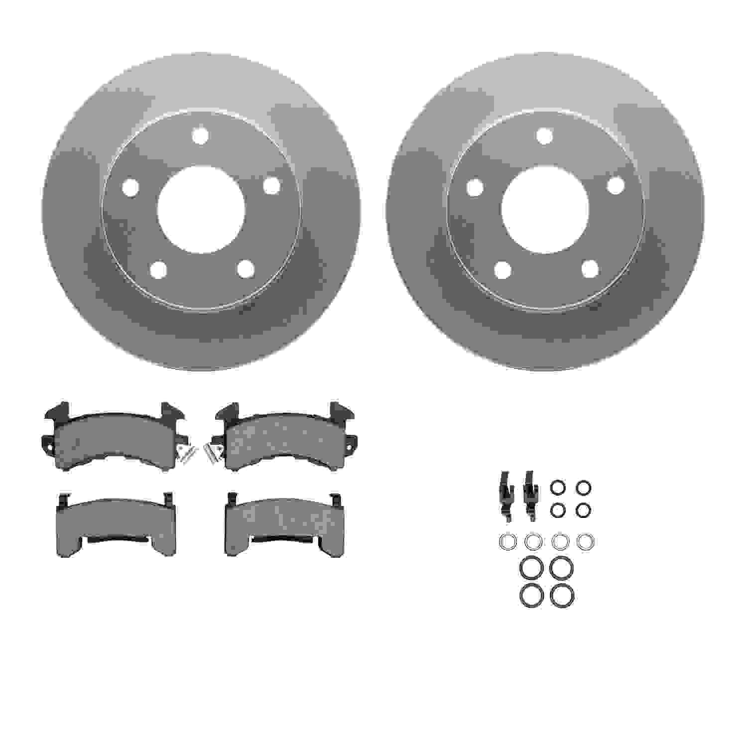 Dynamic Friction Company Disc Brake Kit 4312-47007