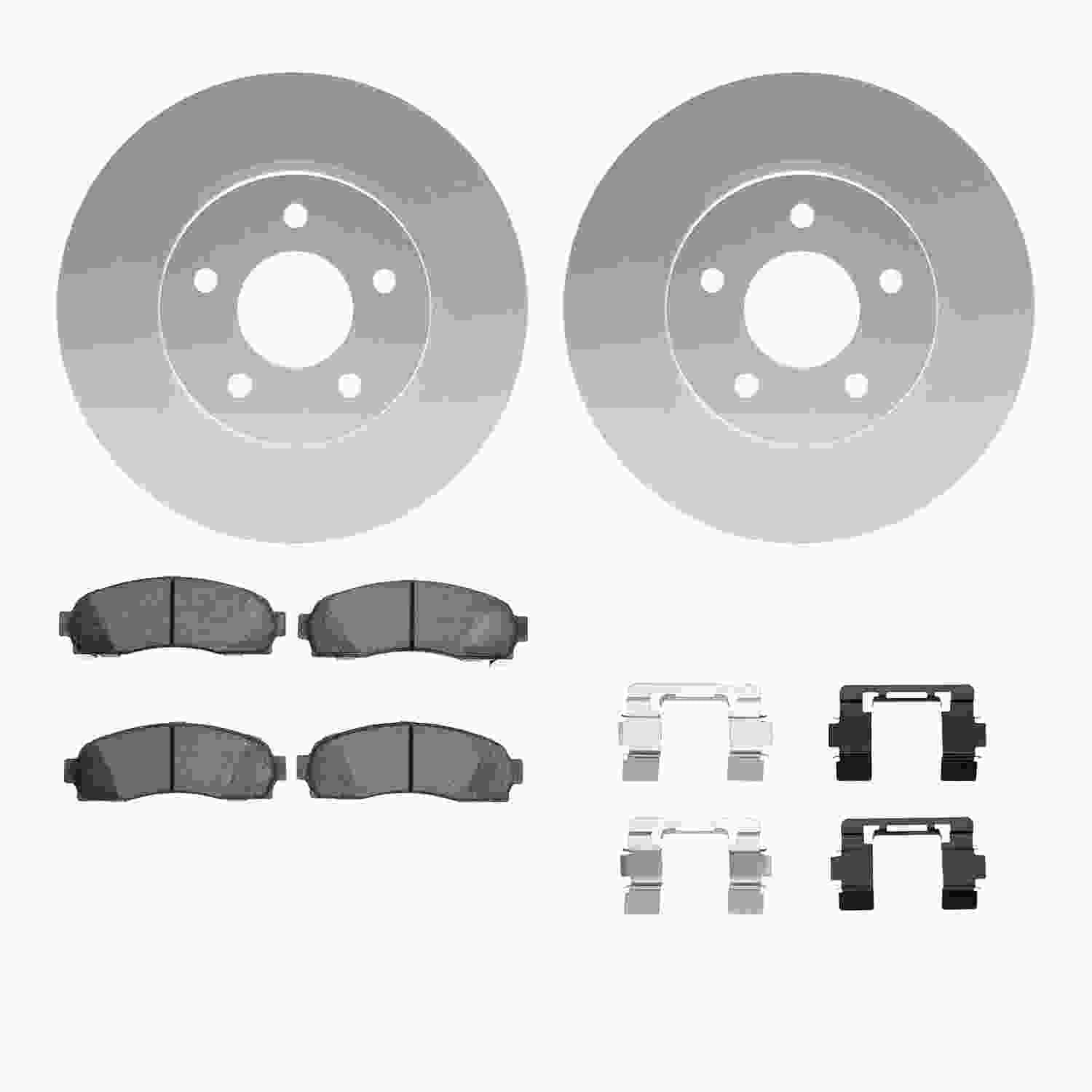 Dynamic Friction Company Disc Brake Kit 4312-47019