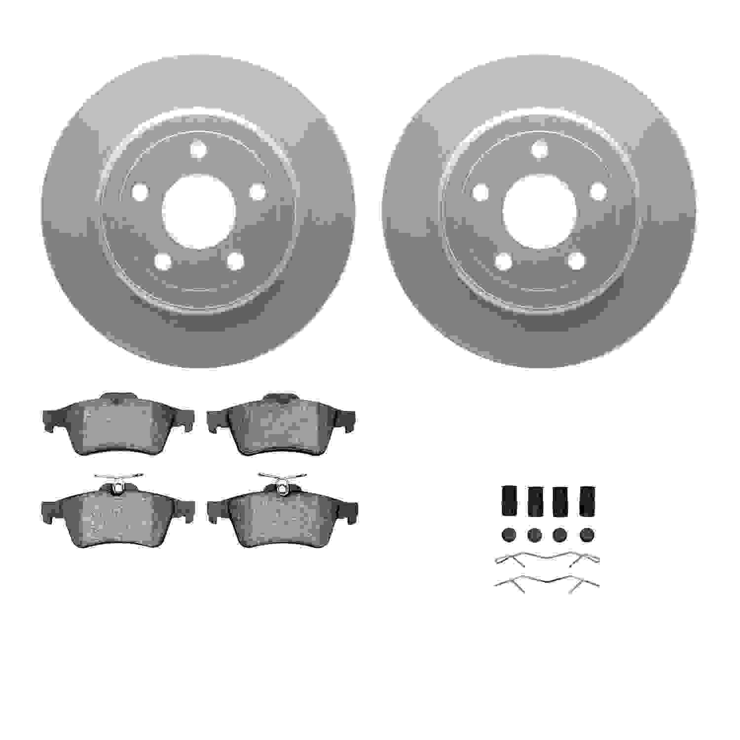 Dynamic Friction Company Disc Brake Kit 4312-47029