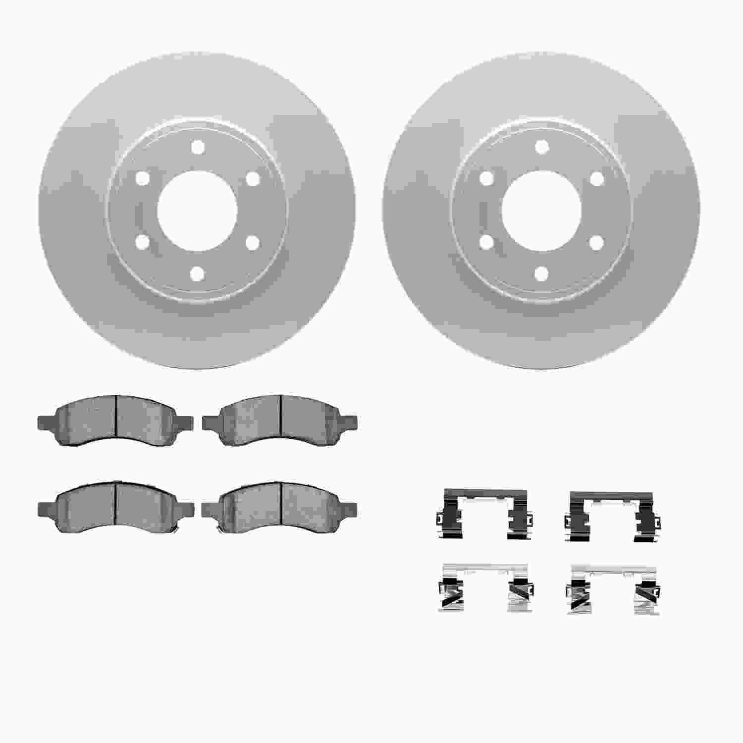 Dynamic Friction Company Disc Brake Kit 4312-47030