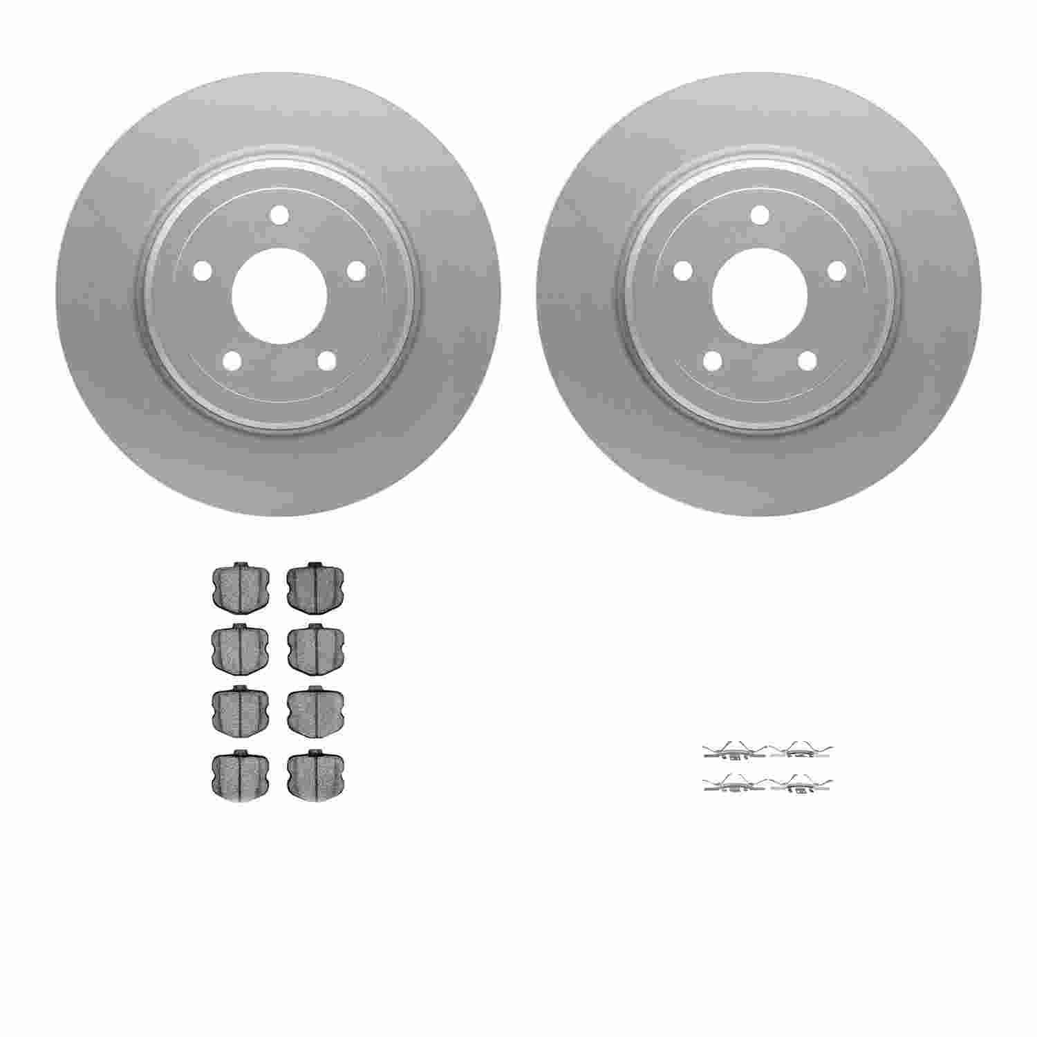 Dynamic Friction Company Disc Brake Kit 4312-47032