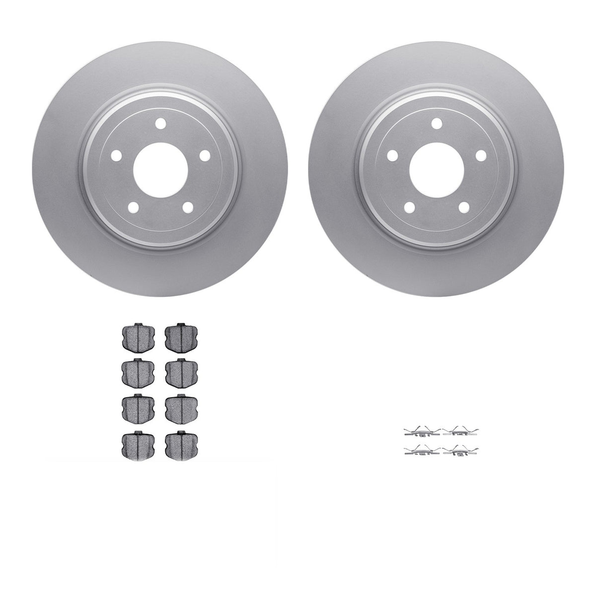 Dynamic Friction Company Disc Brake Kit 4312-47032