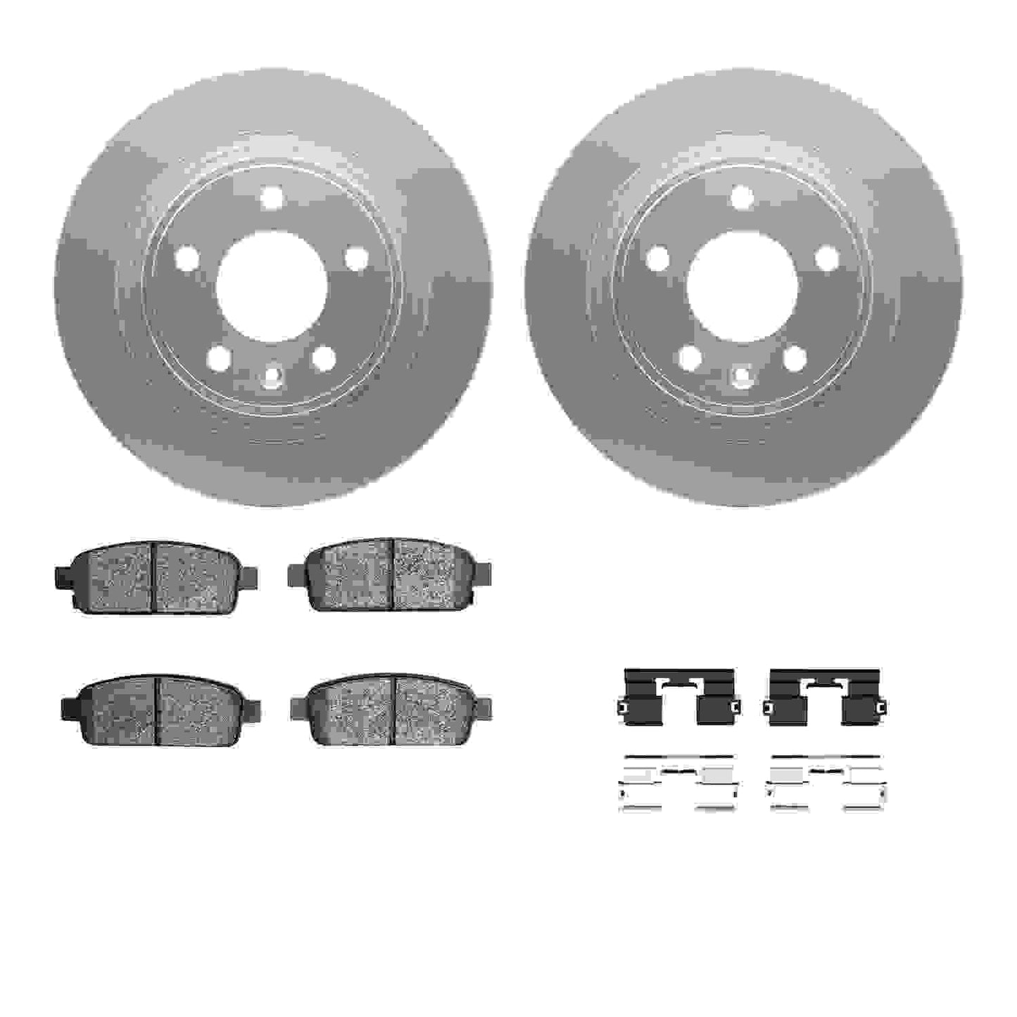 Dynamic Friction Company Disc Brake Kit 4312-47037