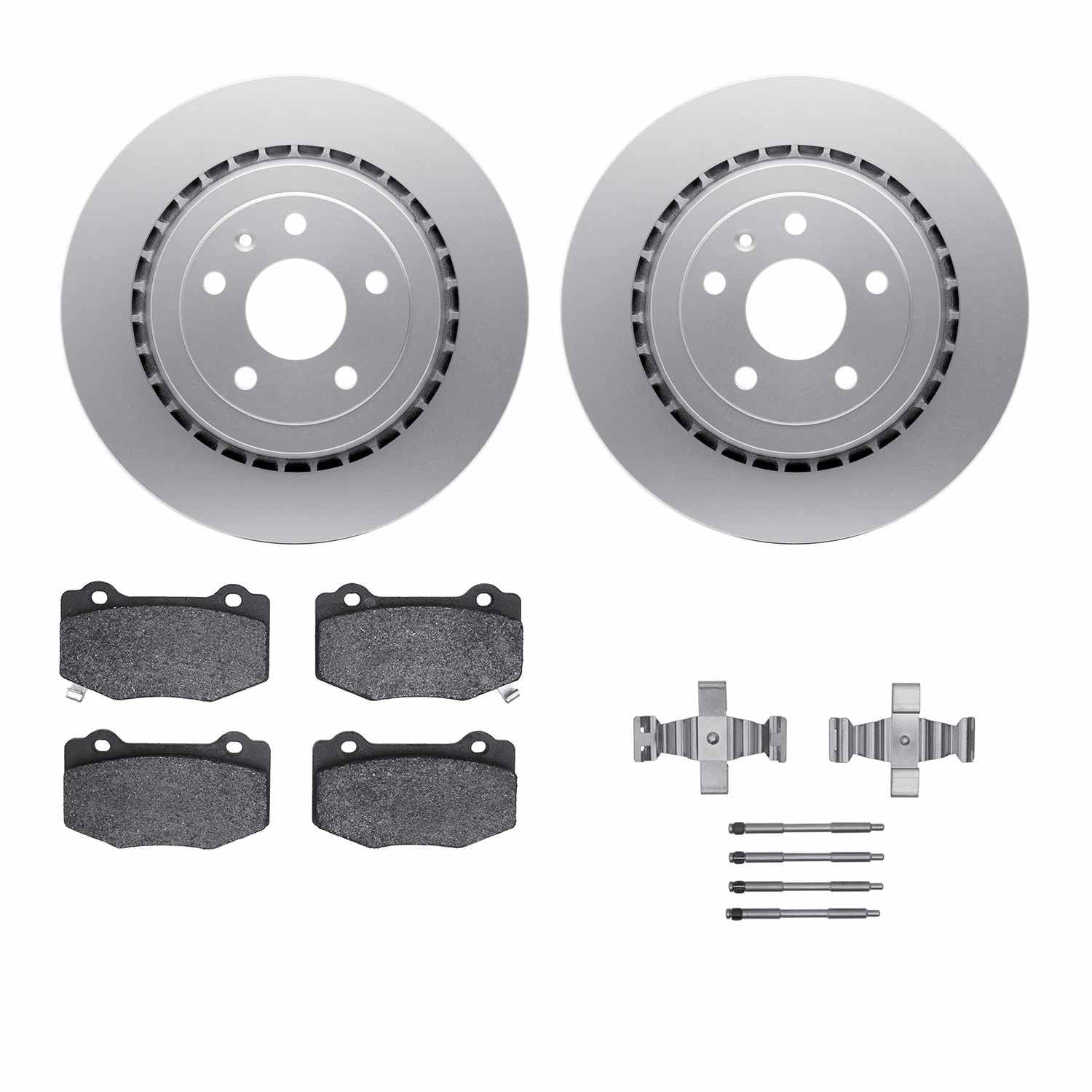 Dynamic Friction Company Disc Brake Kit 4312-47040