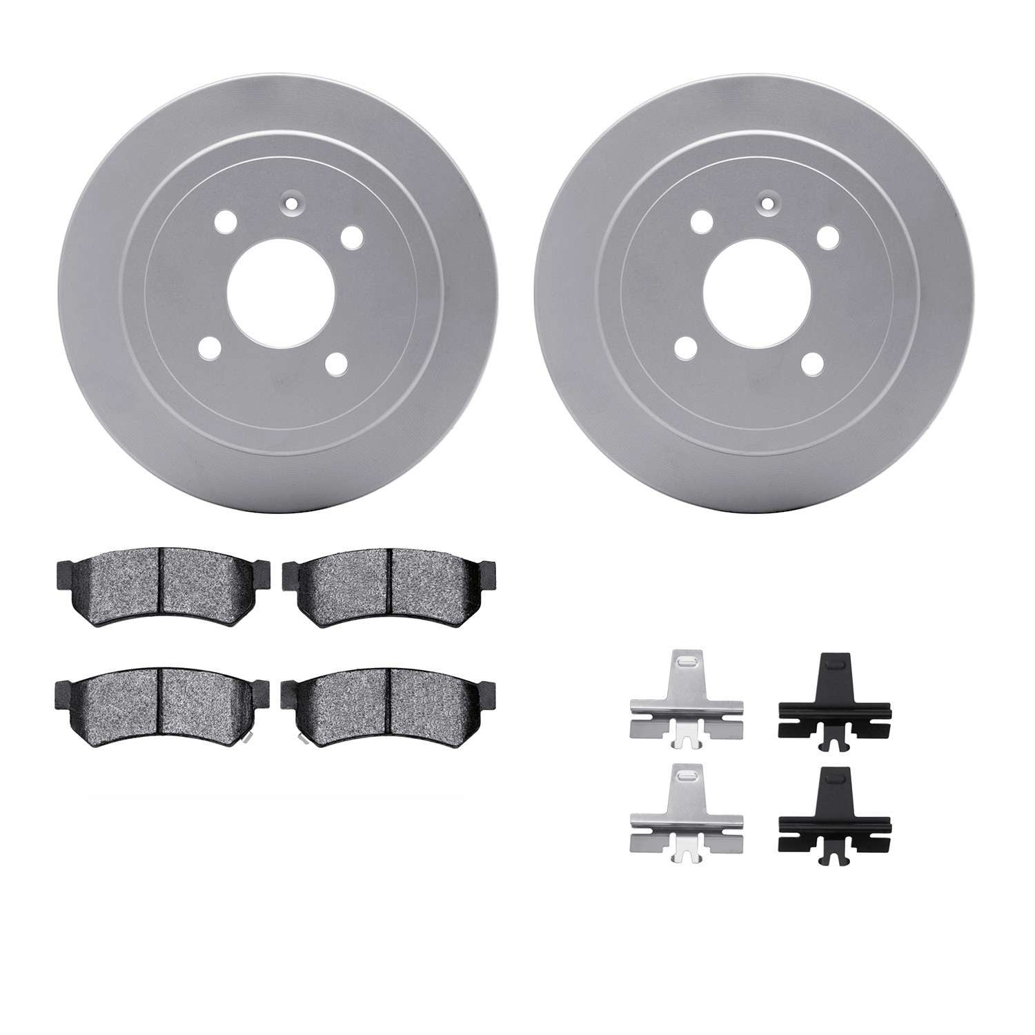 Dynamic Friction Company Disc Brake Kit 4312-47042