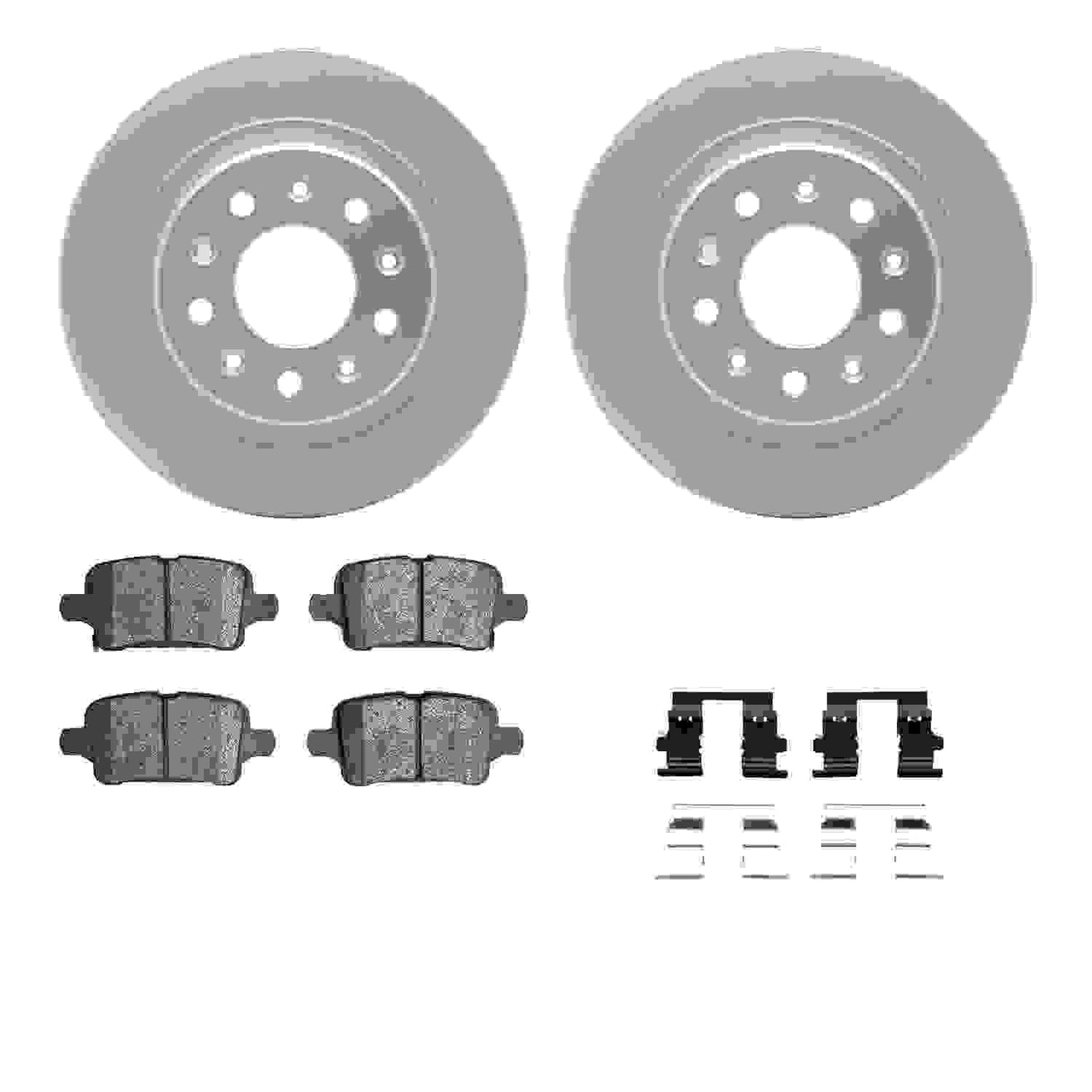 Dynamic Friction Company Disc Brake Kit 4312-47046