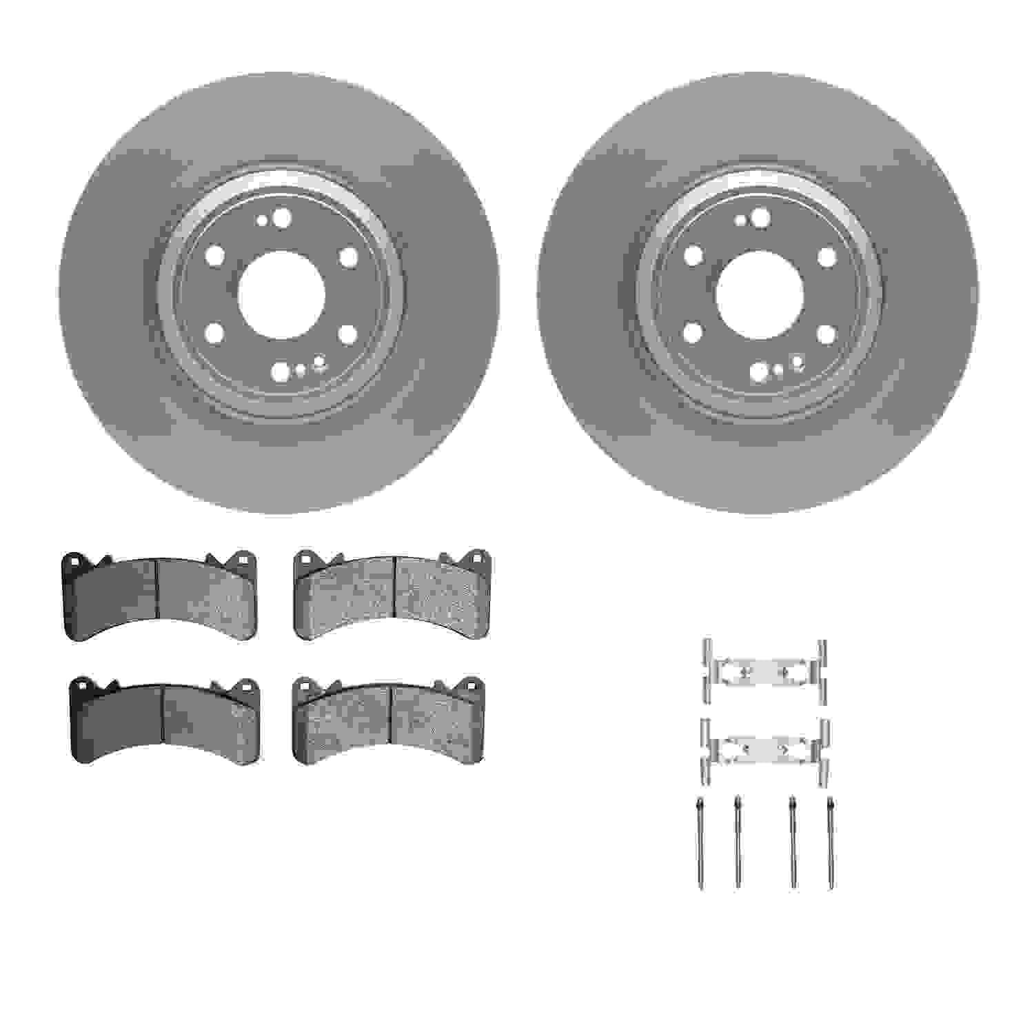 Dynamic Friction Company Disc Brake Kit 4312-47049