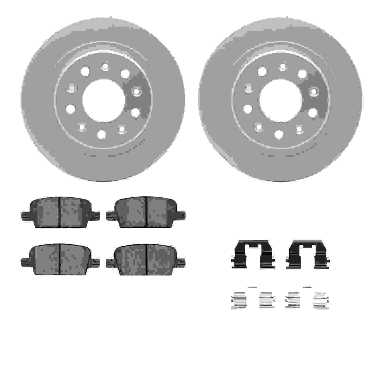 Dynamic Friction Company Disc Brake Kit 4312-47050