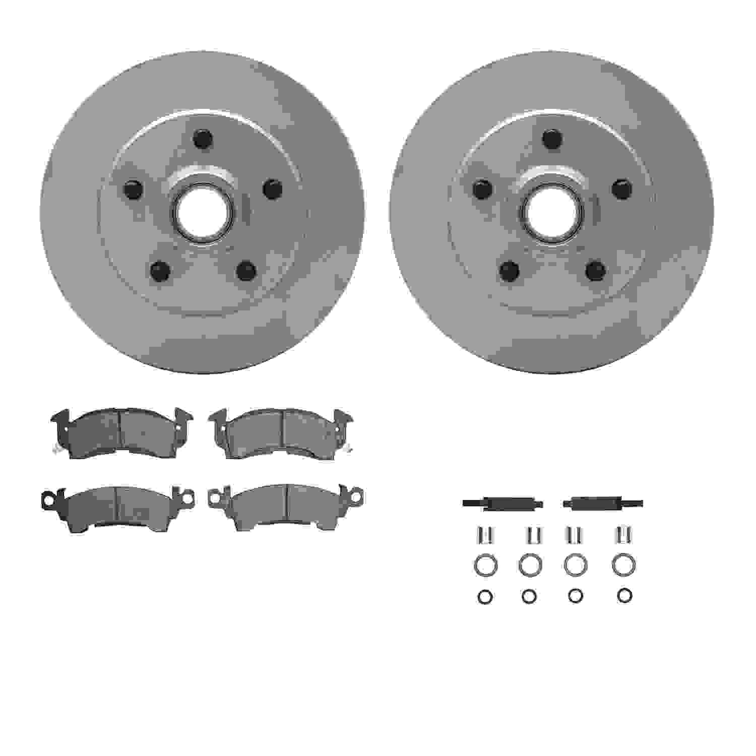 Dynamic Friction Company Disc Brake Kit 4312-48003