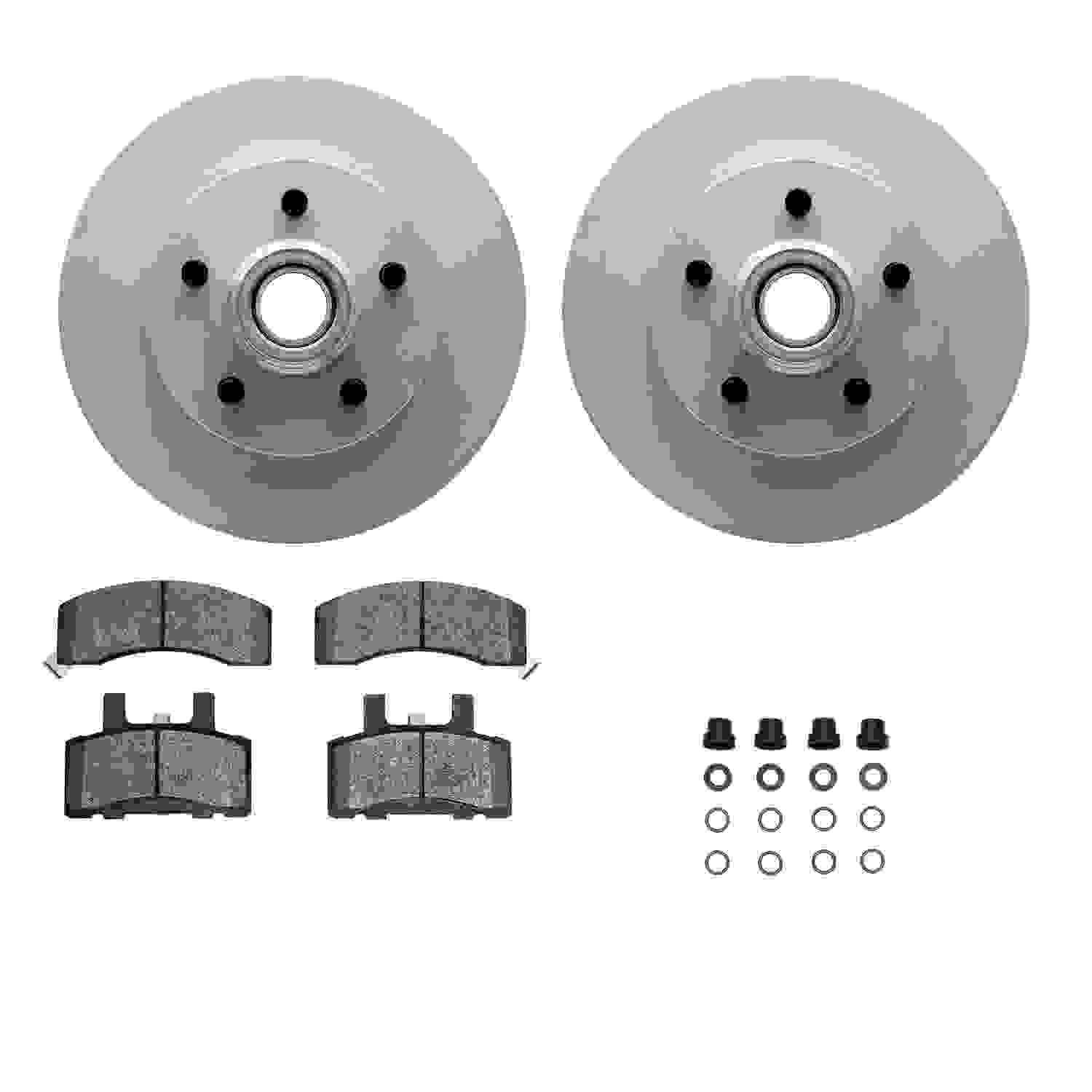 Dynamic Friction Company Disc Brake Kit 4312-48012