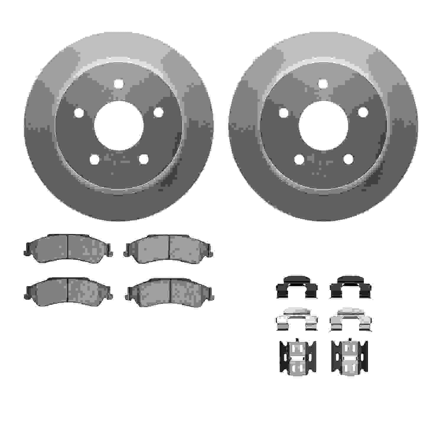 Dynamic Friction Company Disc Brake Kit 4312-48015