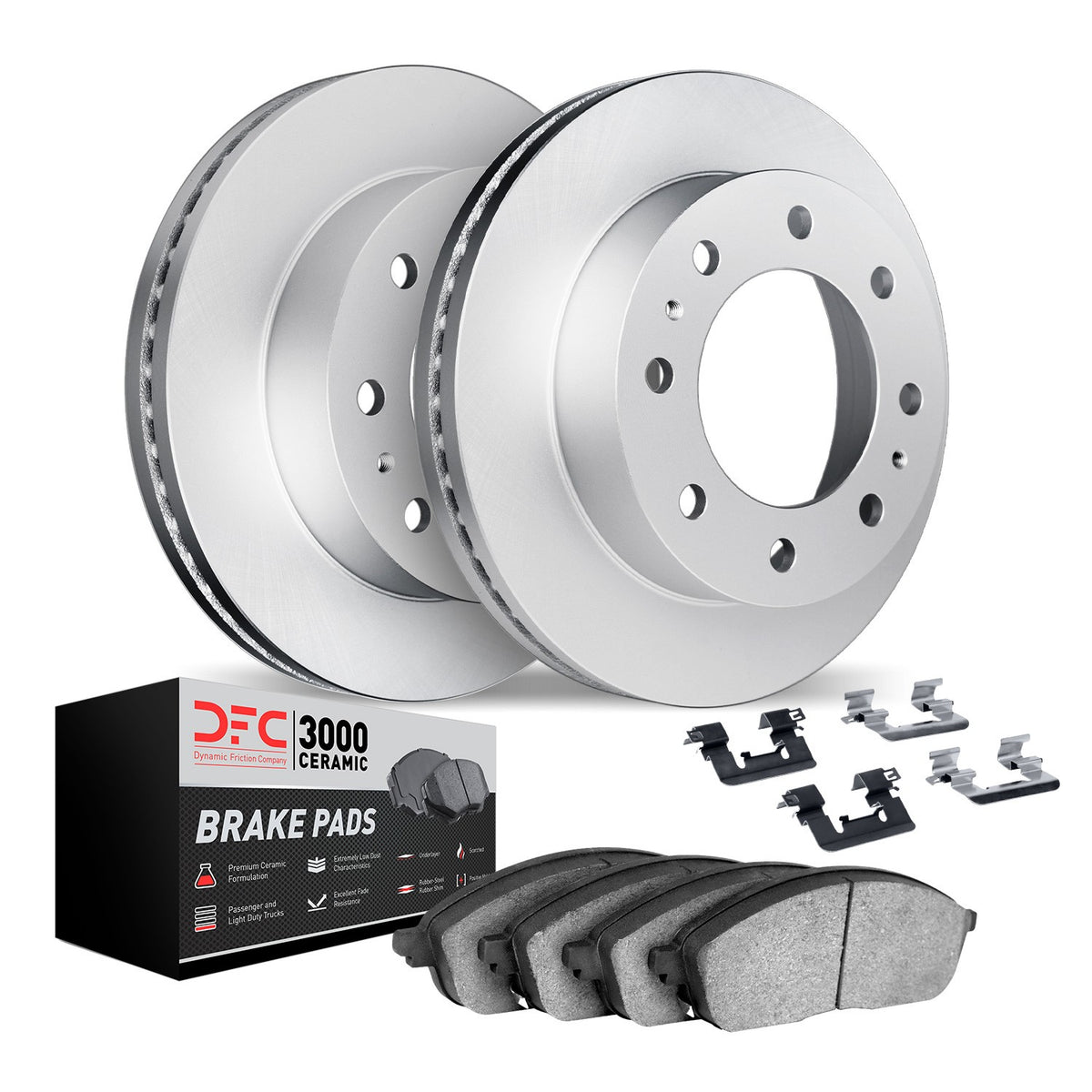 Dynamic Friction Company Disc Brake Kit 4312-48016