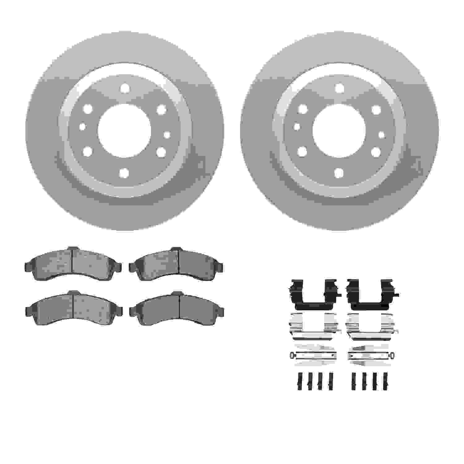 Dynamic Friction Company Disc Brake Kit 4312-48024