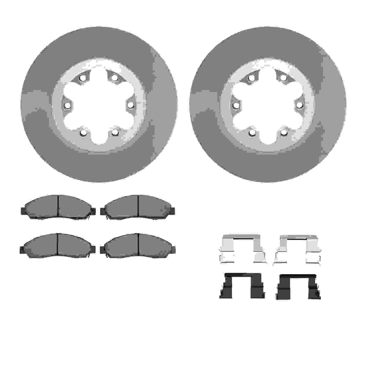 Dynamic Friction Company Disc Brake Kit 4312-48033