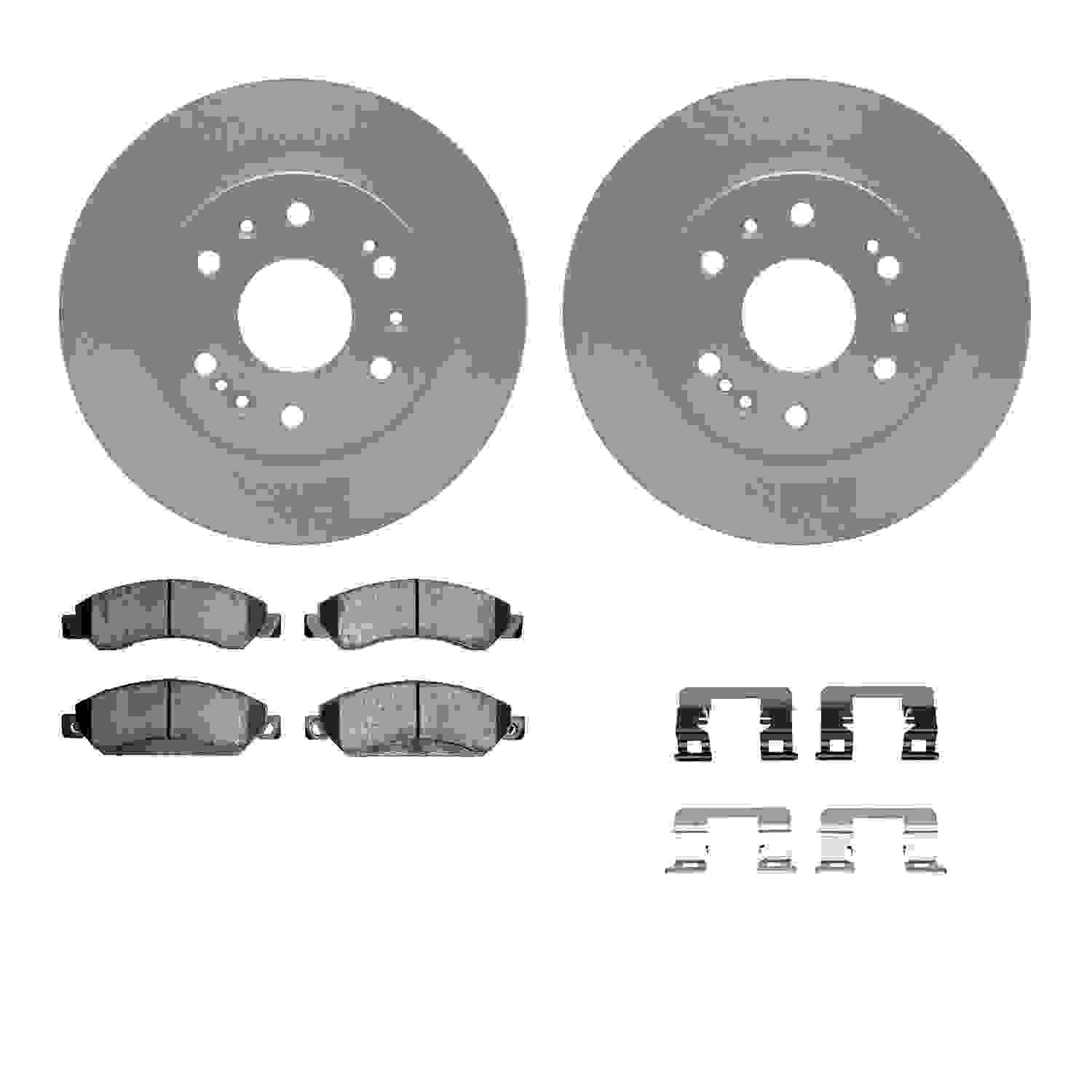 Dynamic Friction Company Disc Brake Kit 4312-48034