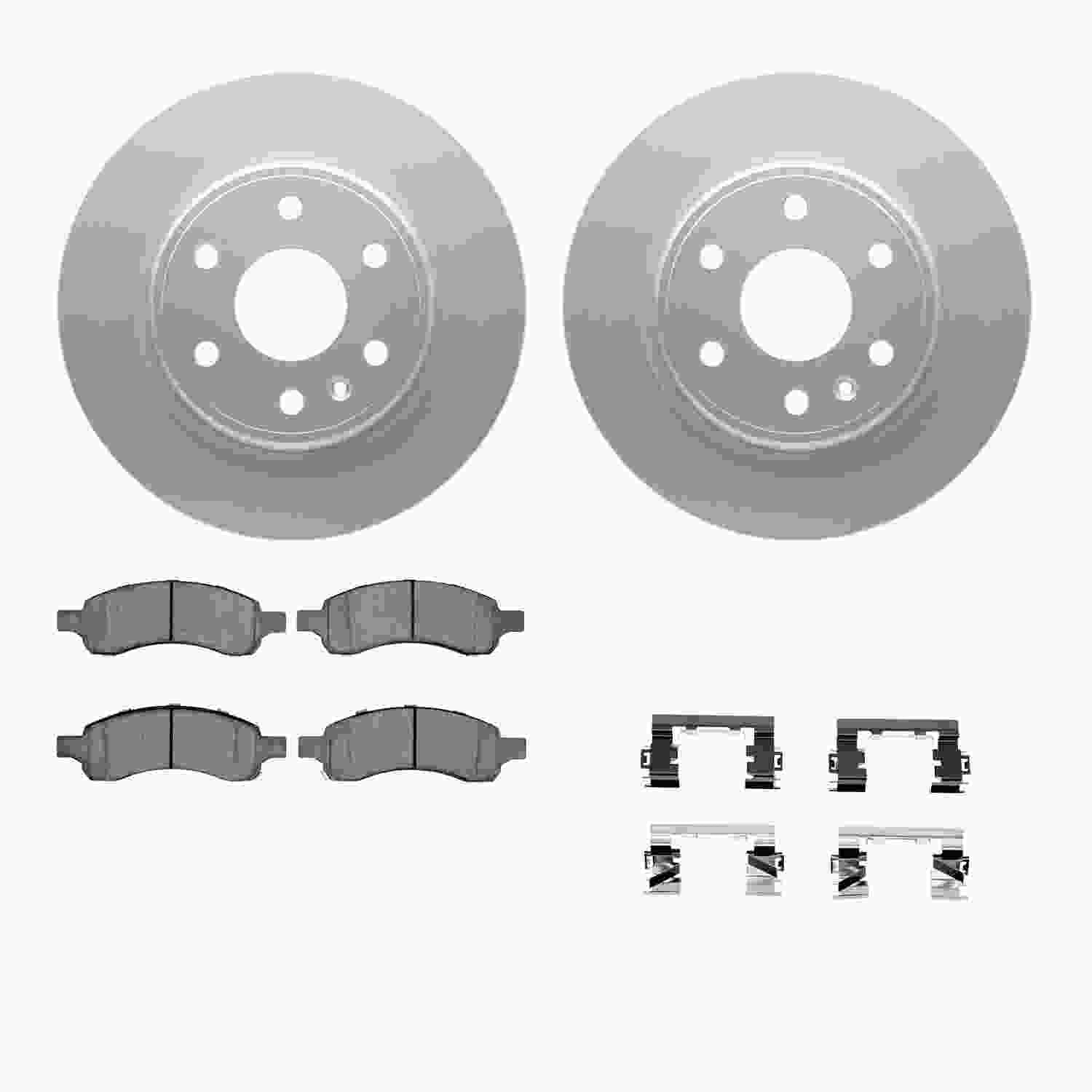 Dynamic Friction Company Disc Brake Kit 4312-48038