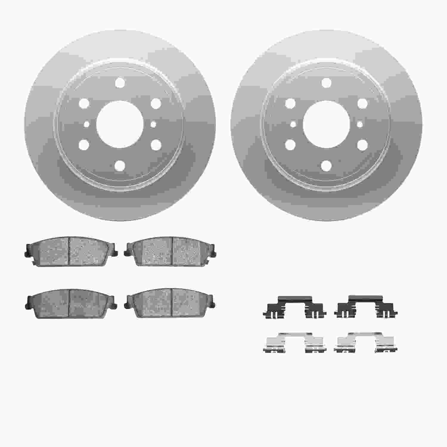 Dynamic Friction Company Disc Brake Kit 4312-48039