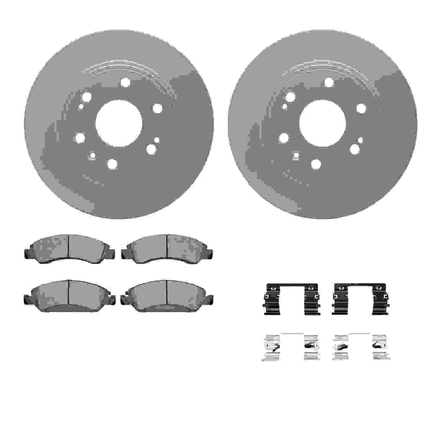 Dynamic Friction Company Disc Brake Kit 4312-48043