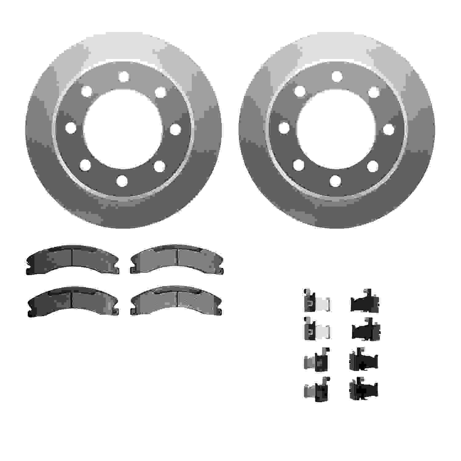 Dynamic Friction Company Disc Brake Kit 4312-48044