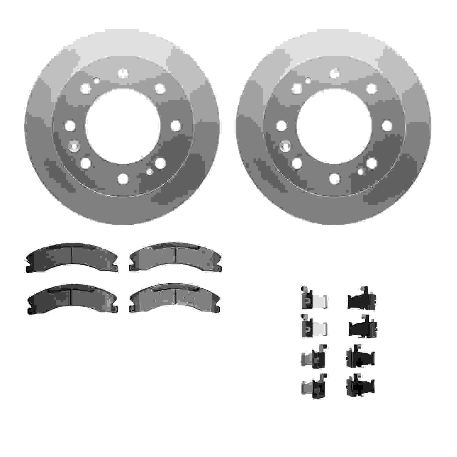 Dynamic Friction Company Disc Brake Kit 4312-48045