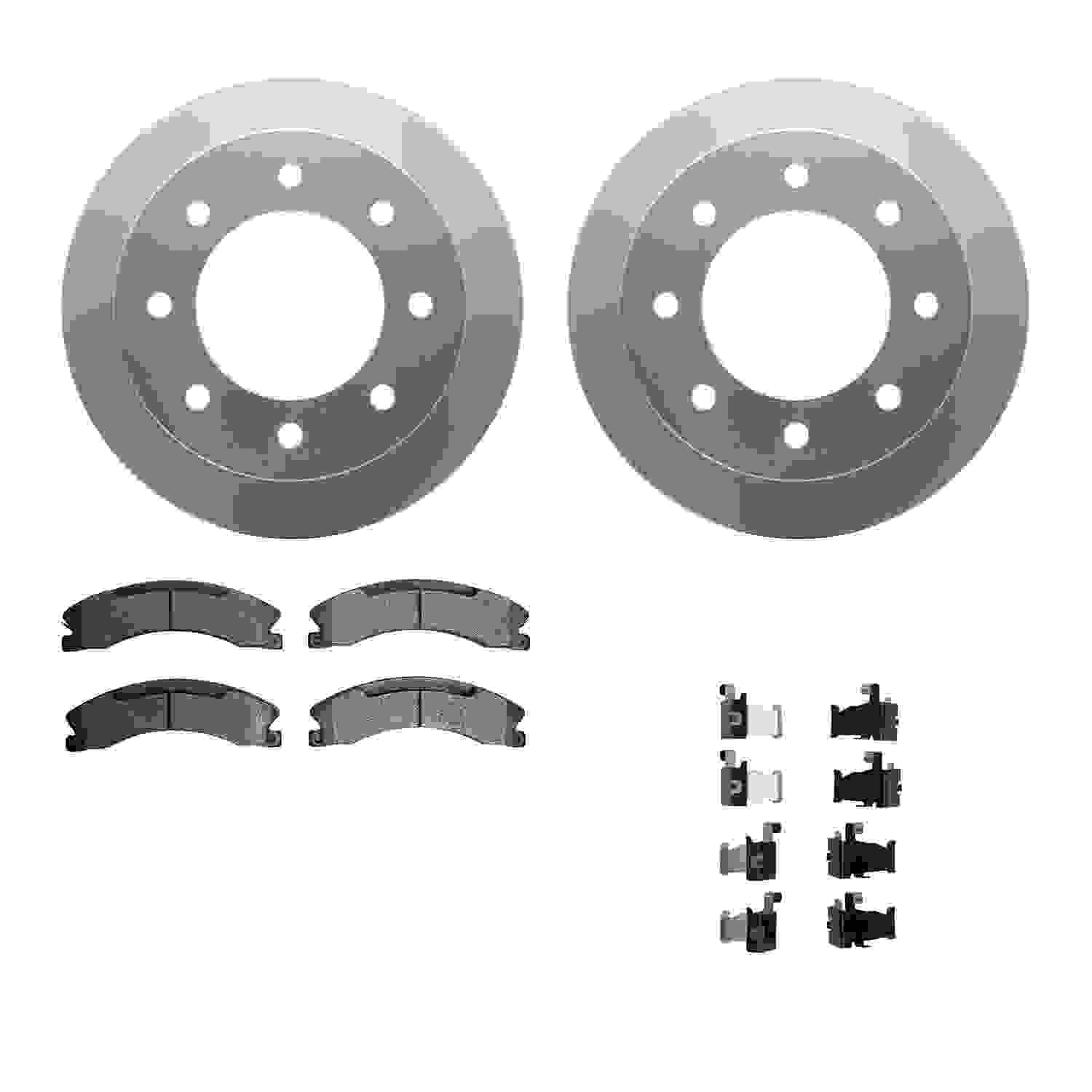 Dynamic Friction Company Disc Brake Kit 4312-48046